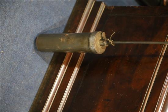 A Mid 19th century mahogany 8 day longcase regulator by E. J. Dent of Strand, London Height 6ft 0.5in.